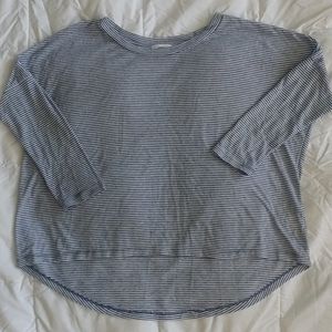 Old navy oversized crop top tee